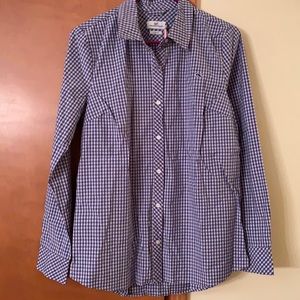 Vineyard Vines Gnghm Chilmark Clsc Btn Dwn